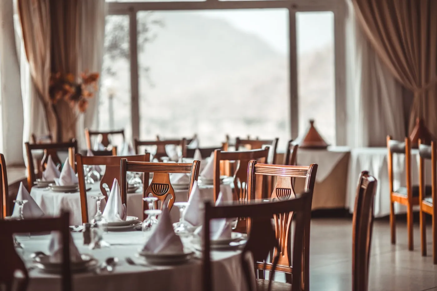 Detalle del comedor
